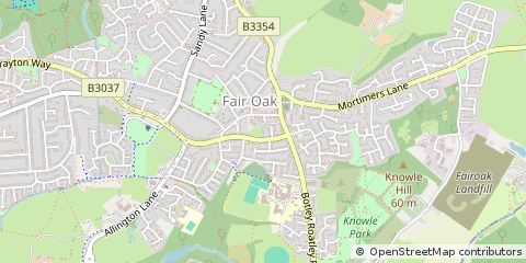 Map of Eastleigh