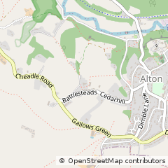 Map of Stoke-on-Trent, Staffordshire