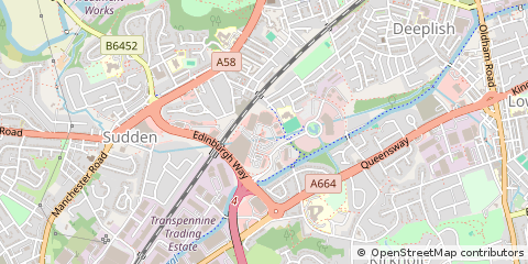 Map of Rochdale