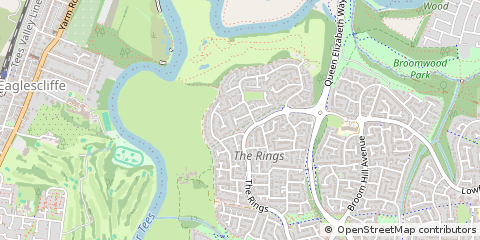 Map of Stockton-on-Tees