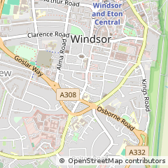 Map of Windsor
