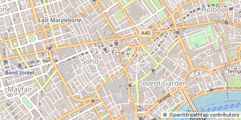 Map of London, Greater London