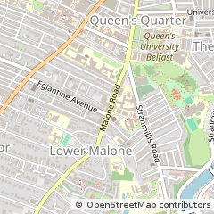 Map of Belfast
