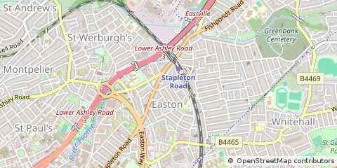 Map of Bristol