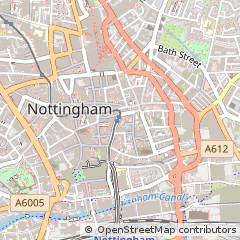 Map of Nottingham