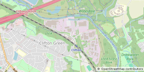Map of Manchester