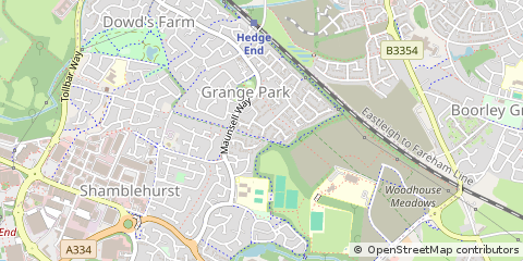 Map of Southampton