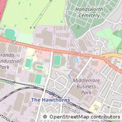 Map of West Midlands