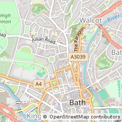 Map of Bath