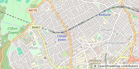 Map of Bristol