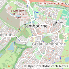 Map of Cambourne, Cambs