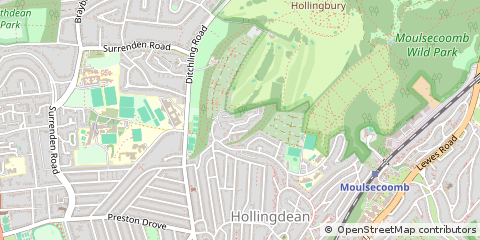 Map of Brighton