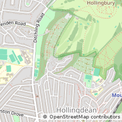 Map of Brighton