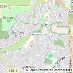 Map of Bracknell