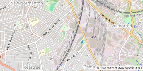 Map of Derby