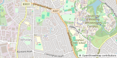 Map of Reading