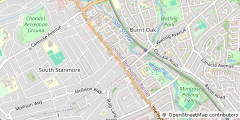 Map of Middlesex