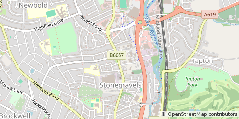 Map of Chesterfield