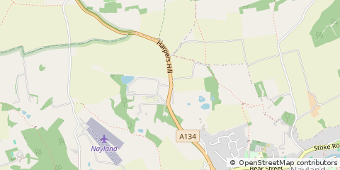 Map of Colchester, Suffolk