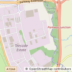 Map of Stockton on Tees