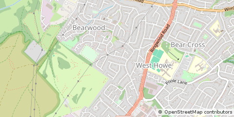 Map of Bournemouth