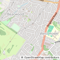 Map of Bournemouth