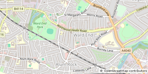 Map of Birmingham
