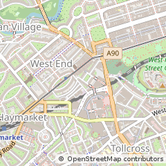 Map of Edinburgh