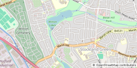 Map of Birmingham