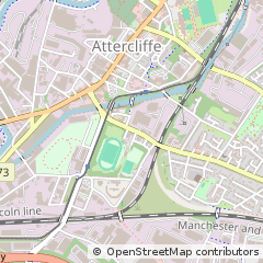 Map of Sheffield