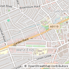 Map of Aberdeen, Aberdeenshire