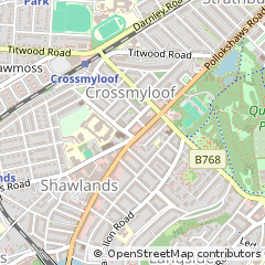 Map of Glasgow