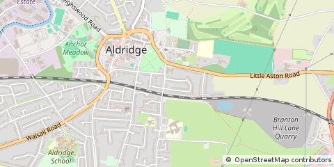 Map of Walsall