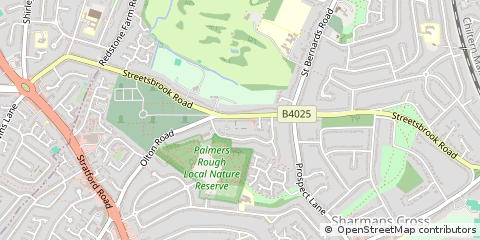 Map of Shirley