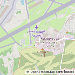 Map of Farnborough, Hampshire