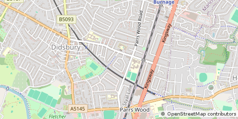 Map of Manchester