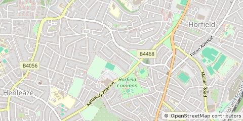 Map of Bristol