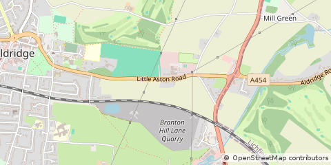 Map of Walsall