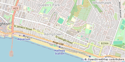 Map of Brighton