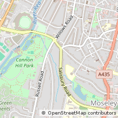 Map of Birmingham