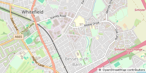 Map of Manchester