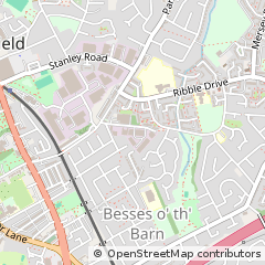 Map of Manchester