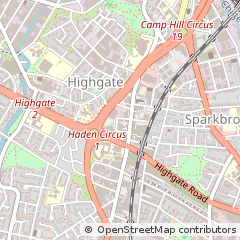Map of Birmingham