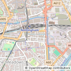 Map of Nottingham