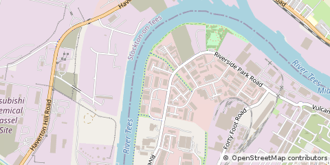 Map of Middlesbrough
