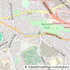 Map of Stoke-on-Trent