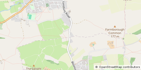 Map of Bath, North Somerset