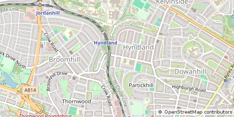 Map of Glasgow
