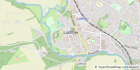 Map of Ludlow
