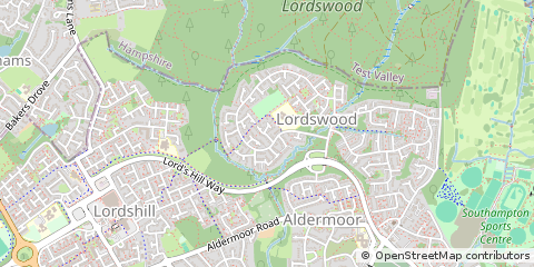 Map of Southampton